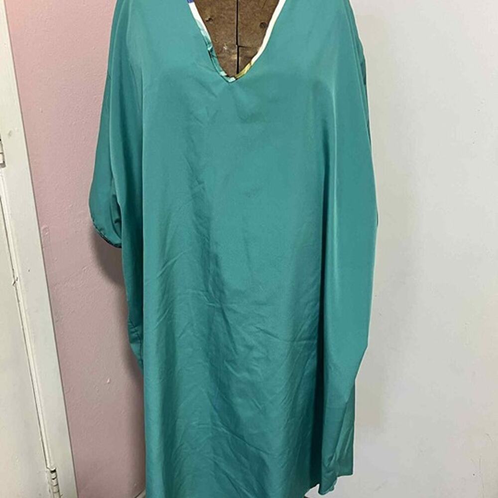 Gold Coast Vintage Caftan Moo Moo Nightgown Plus Size 3x
